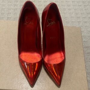 Christian Louboutin Shiny Red Heels